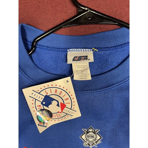 Chicago Cubs CENTRAL DIVISION CHAMPIONS 2003 SWEATSHIRT SZ L Vintage Y2K - Picture 2 of 4